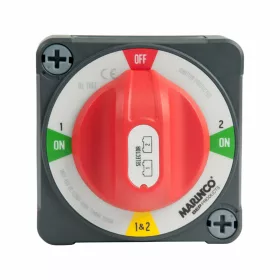   BEP Marine Pro Installer 400A EZ-Mount Battery Selector Switch (1-2-Both-Off), (Dupla akkumulátor kapcsoló)