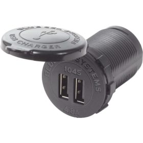 Picture 1/2 - Blue Sea Systems 12/24VDC Dual USB Charger 4.8A Socket