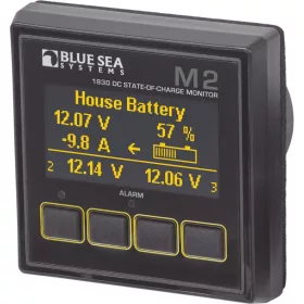 Blue Sea Systems Monitor M2 OLED DC SOC, (DC SOC kijelző)