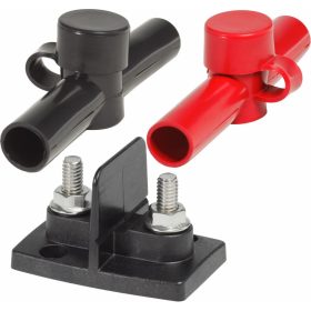 Blue Sea Systems PowerPost Dual 2x5/16in kötőpont kupakkal