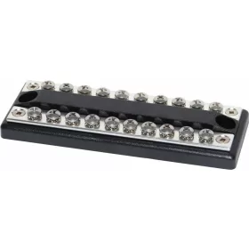 Blue Sea Systems 10 pontos, két soros közösítő sín +/-