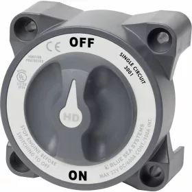 Picture 1/3 - Blue Sea Systems Switch Battery HD Series ON/OFF With AFD