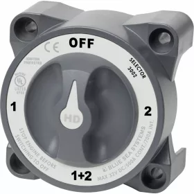Picture 1/3 - Blue Sea Systems Switch Battery HD Series Selector 4 Position