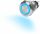 Blue Sea Systems Switch Button rozsdamentes acél 10A Off-On Blue (5db)