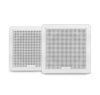 Garmin  Fusion® FM Series 6.5" 120-Watt Square White Flush Mount Marine Speakers