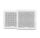 Garmin  Fusion® FM Series 6.5" 120-Watt Square White Flush Mount Marine Speakers