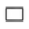 Garmin Adapter Plate (GPSMAP® 9x2 to 9x3 Series), (Adapter lemez)