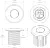 Lumitec Newt Livewell/Courtesy light, White Output (12db), (LED-es Lámpa)