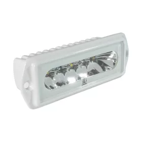   Lumitec Capri2 Flush Mount LED Flood Light - White/Red  (1qty)