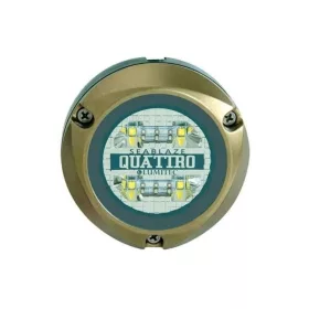   Lumitec Zambezi Quattro Surface Mount Underwater Light - White/Blue  (1qty)