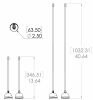 Lumitec Contour LED Anchor Navigation Light -39"