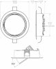 Lumitec Positionable Mirage LED Down Light - White/Red/Blue  (6db)