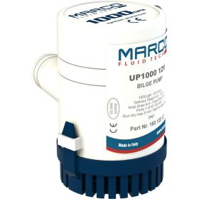   Marco UP1000 submersible pump 16.6 gpm, (Automata Bilge szivattyú, 63 liter/perc, 24V)
