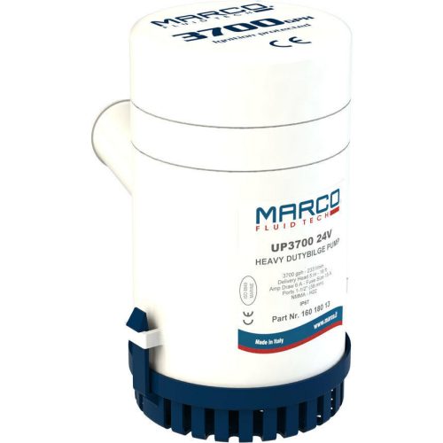 Marco UP3700 submersible pump 60.8 gpm, (Automata Bilge szivattyú, 230 liter/perc, 24V)