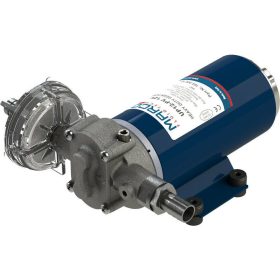   Marco UP12-PV PEEK gear pump 9.5 gpm with check valve, (Fogaskerekes szivattyú, 36 liter/perc, 24V)
