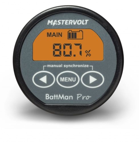 Mastervolt BattMan Pro  Kijelző