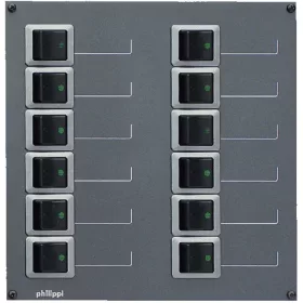Philippi Panel STV 212-2p, (kapcsoló panel)