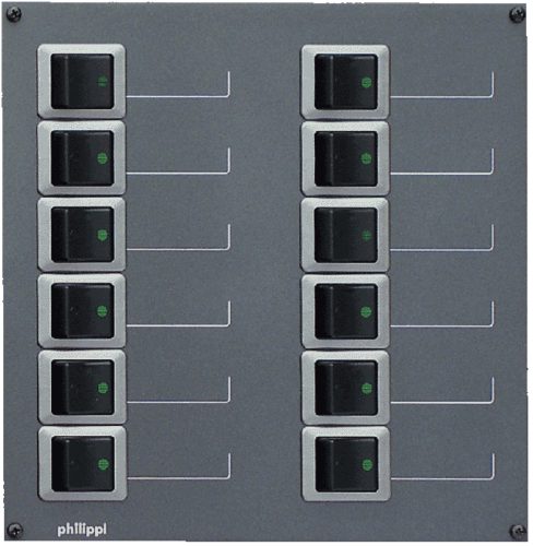 Philippi Panel STV 212-2p, (kapcsoló panel)