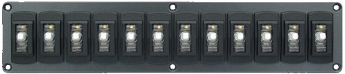 Philippi Watertight panel with 12 circuit breakers 10 A - STV 722