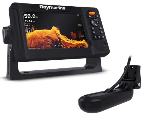 Raymarine Element 7 HV- 7" Chartplotter with CHIRP Sonar, HyperVision, Wi-Fi & GPS, HV-100+ transducer, No Chart