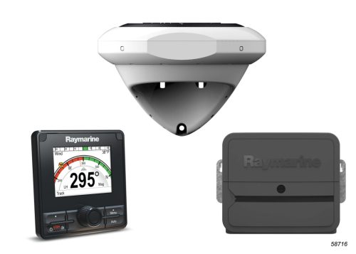 Raymarine Evolution Autopilot with p70Rs control head & ACU-150, EV1 Sensor Core, EV1 Cabling kit (suitable for 1.0l 12v Hydraulic Pump)