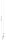 Scout KM-3A VHF stainless steel antenna 1,0 m (3.3') length, (VHF rozsdamentes acél antenna)