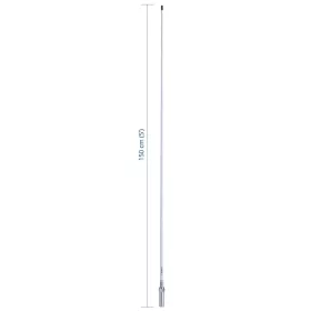   Scout KS-50 VHF fiberglass antenna 1,5 m (5′) length – Fast Fit, (VHF üvegszálas antenna)