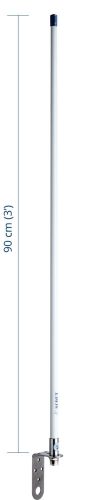 Scout KS-61 2.4 GHz 10 dBi omnidirectional fiberglass antenna 0,9 m (3’) length, (üvegszálas antenna)